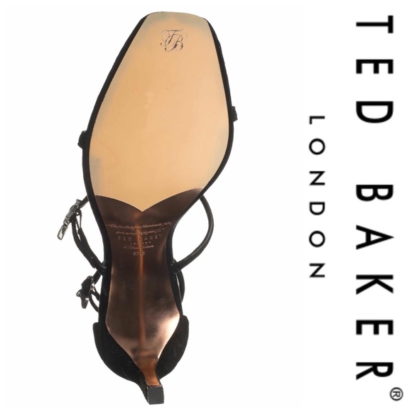 Ted Baker Lanoraa Triple Strap Sandal - Black - Picture 5 of 12